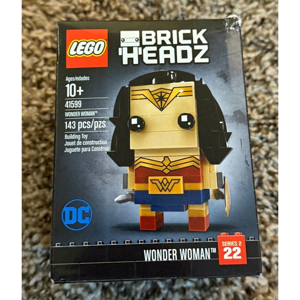 Lego BrickHeadz Wonder Women Building Set (NWT) 41599